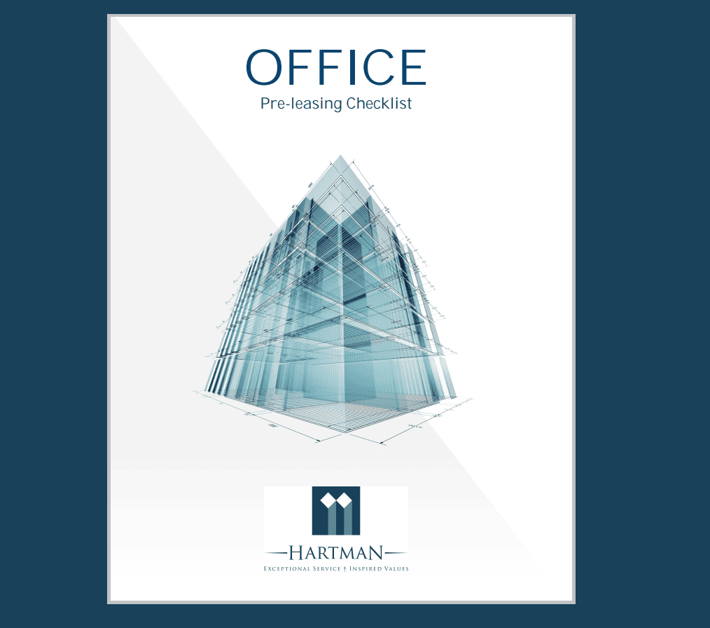 Office Pre-leasing Checklist blue bg office leasing checklist