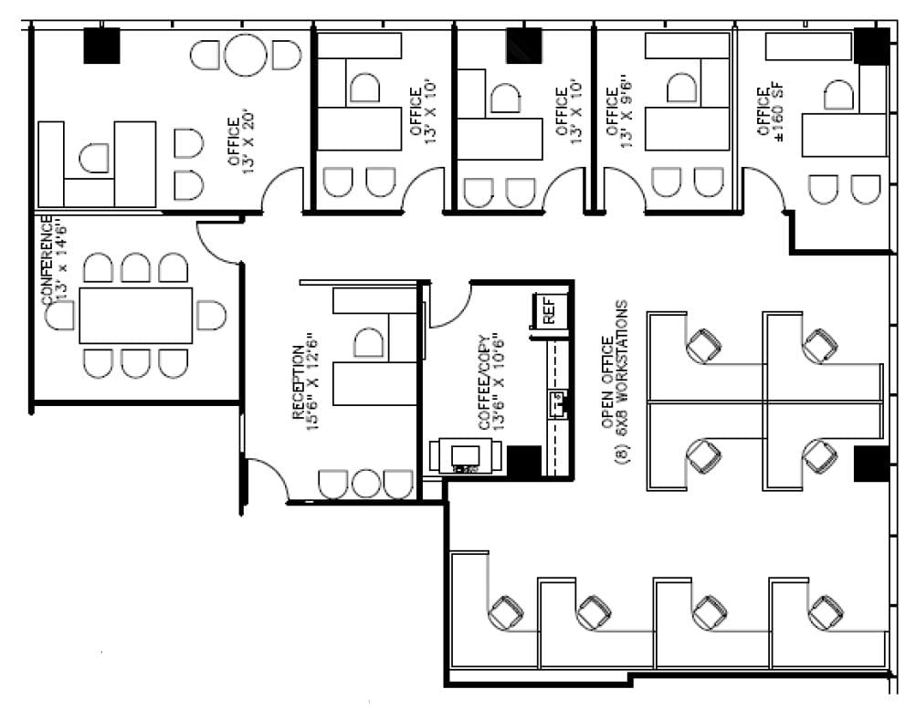 Parkway Plaza I & II Floor Plan Image