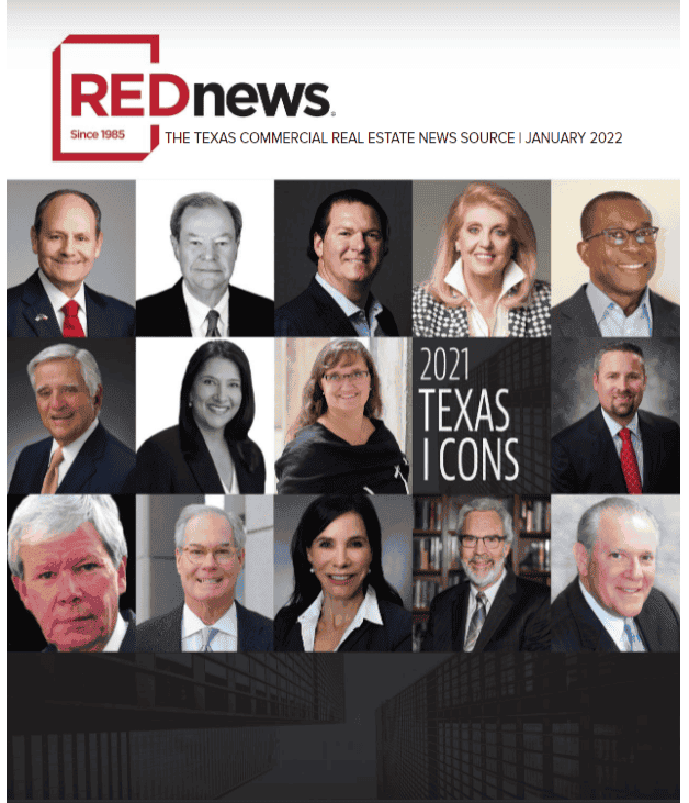 REDnews Texas Icon - Jan 2022 Al Hartman Texas Icon Award