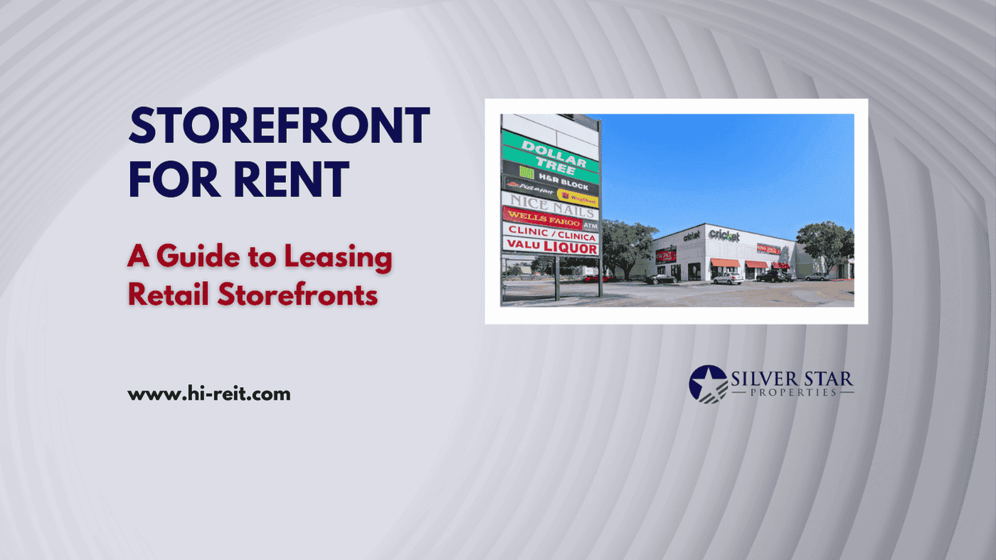 A Guide to Leasing a Retail Storefront for Rent