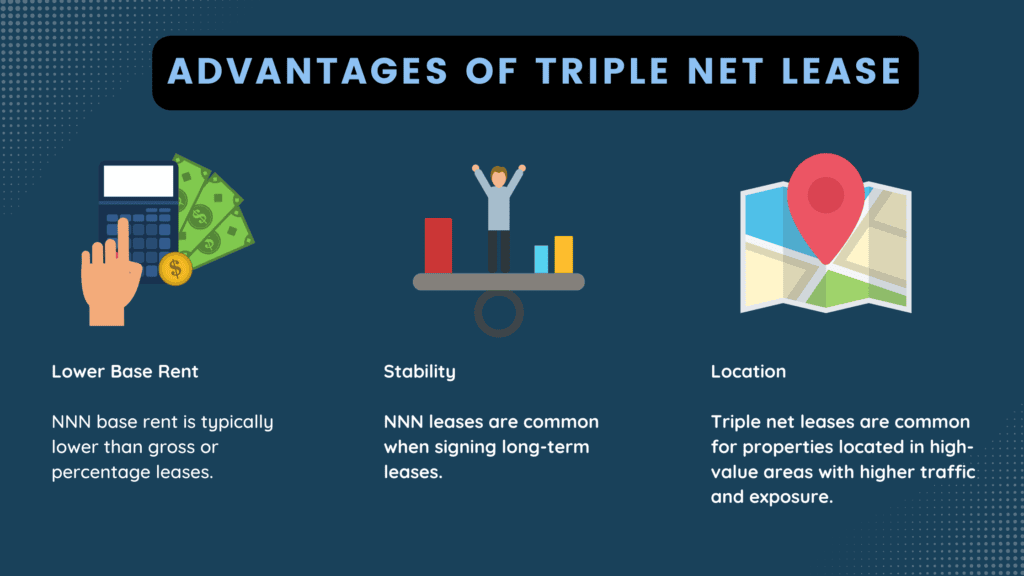 advantages of triple net lease 