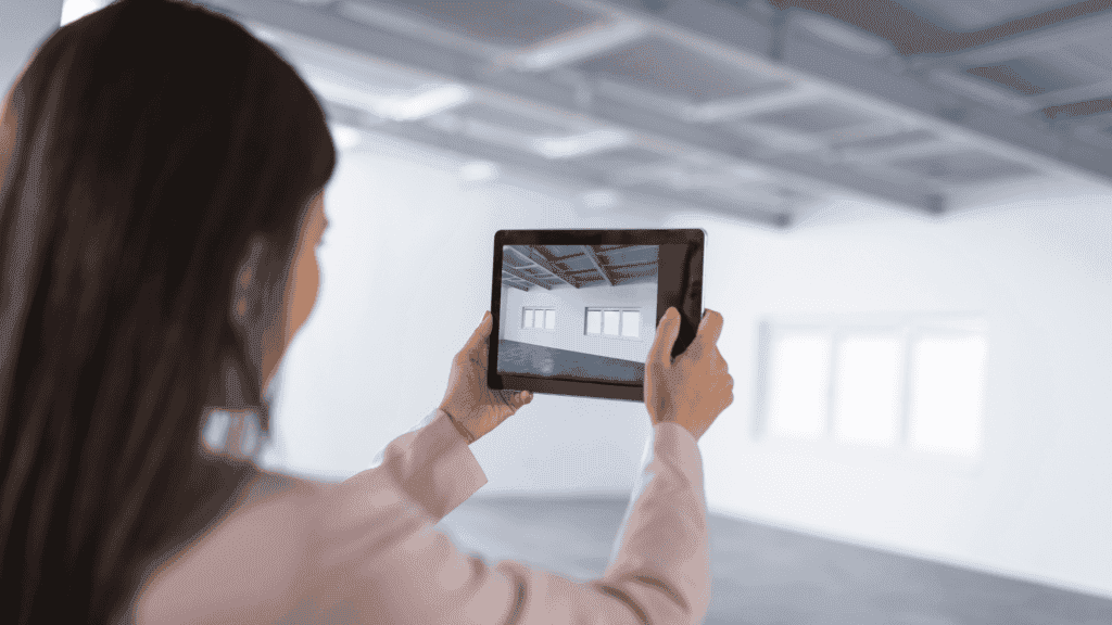 Virtual tour of office space