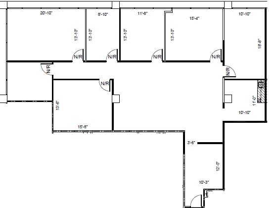 3100 Weslayan Floor Plan Image