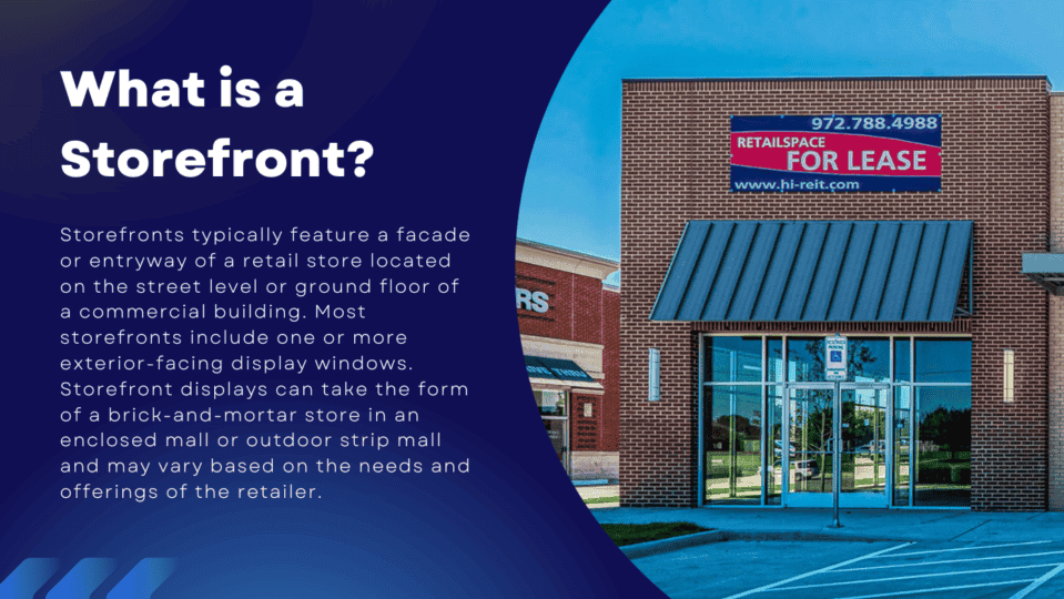 Storefront for Rent A Guide to Leasing Retail Storefronts