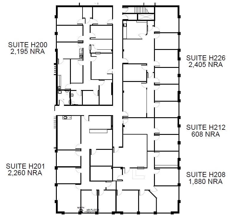 Commerce Plaza Hillcrest Floor Plan Image