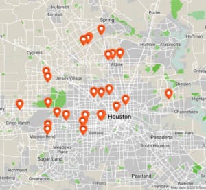 Houston commercial real estate locations