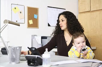 office-mom-baby