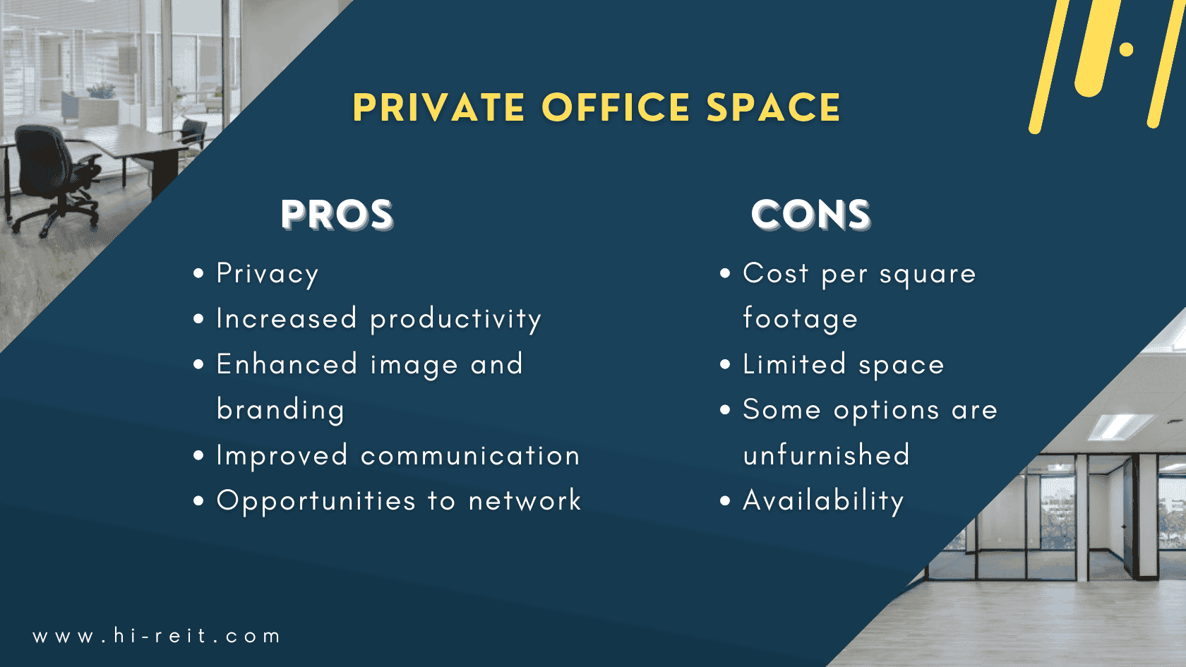 private office infographic