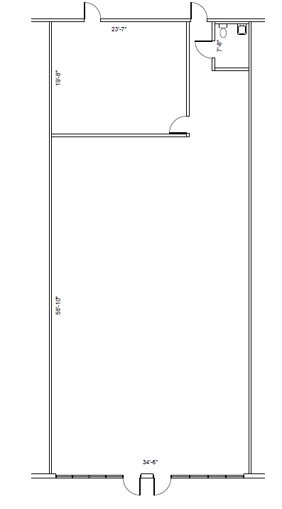 Walzem Plaza Shopping Center Floor Plan Image