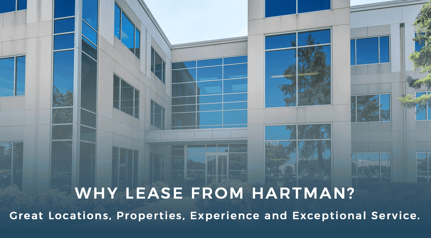 Why Lease From Hartman? Hartman