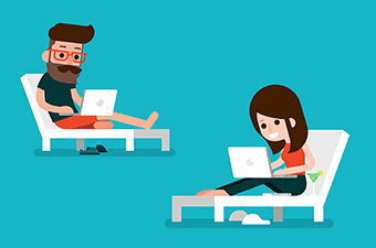working-vacation